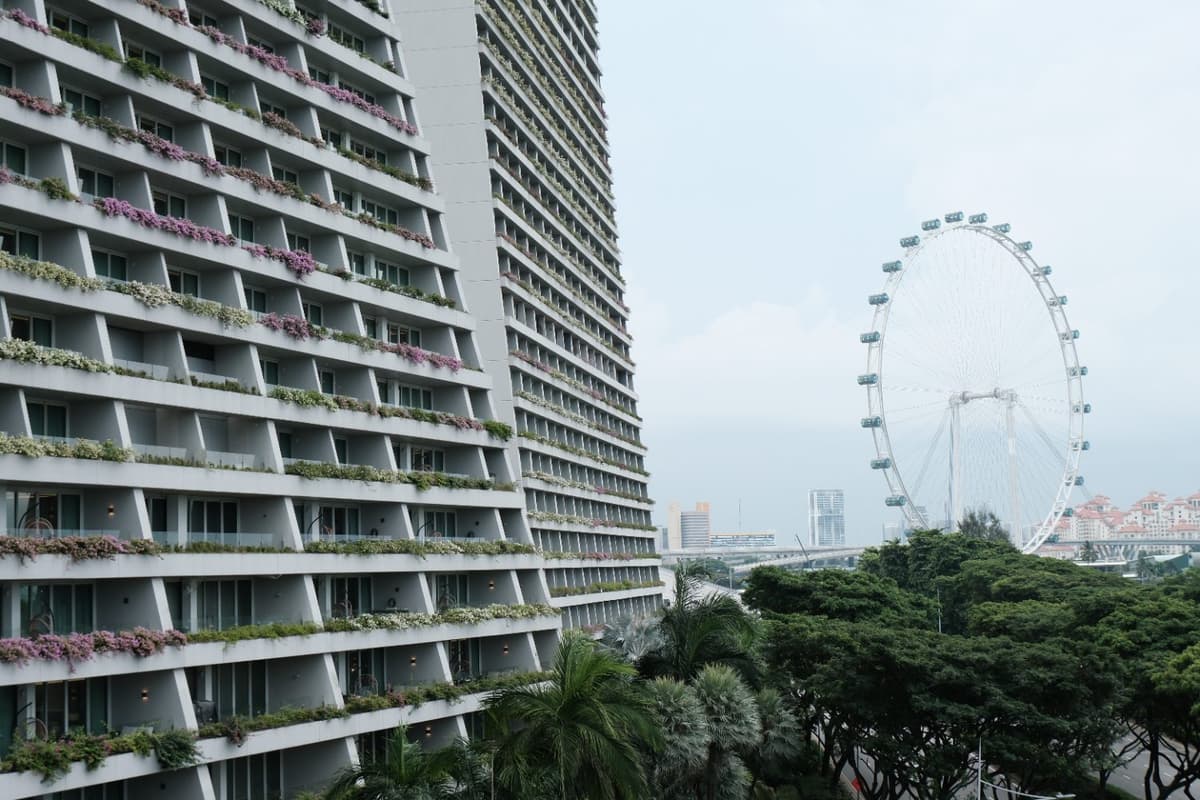 Skypark ribs from the promenade